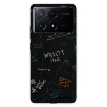 Picasee átlátszó szilikon tok az alábbi mobiltelefonokra Xiaomi Poco X6 Pro - CONFESSION