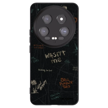 Picasee fekete szilikon tok az alábbi mobiltelefonokra Xiaomi 14 Ultra - CONFESSION