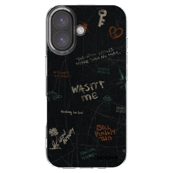 Picasee átlátszó szilikon tok az alábbi mobiltelefonokra Apple iPhone 16 - CONFESSION