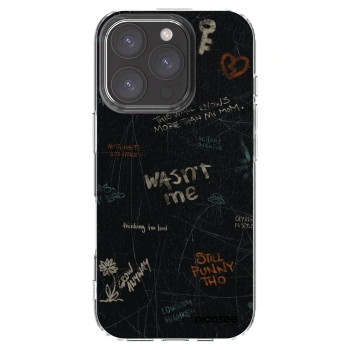 Picasee átlátszó szilikon tok az alábbi mobiltelefonokra Apple iPhone 16 Pro - CONFESSION