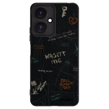 Picasee fekete szilikon tok az alábbi mobiltelefonokra Xiaomi Redmi 13C 5G - CONFESSION