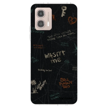 Picasee átlátszó szilikon tok az alábbi mobiltelefonokra Motorola Moto G53 5G - CONFESSION