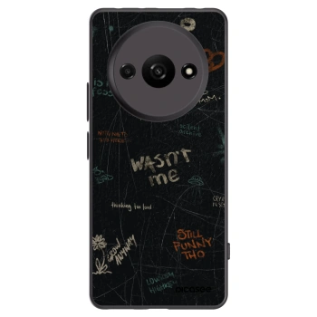 Picasee fekete szilikon tok az alábbi mobiltelefonokra Xiaomi Redmi A3 - CONFESSION