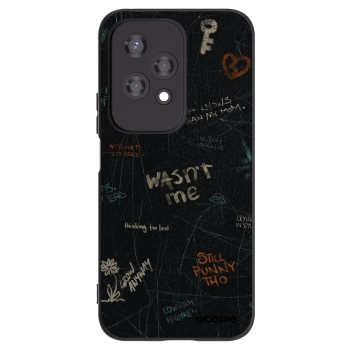Picasee fekete szilikon tok az alábbi mobiltelefonokra Honor 200 Lite - CONFESSION