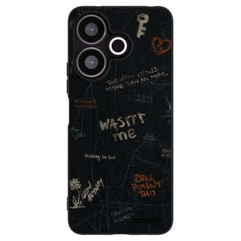 Picasee fekete szilikon tok az alábbi mobiltelefonokra Xiaomi Redmi 13 4G - CONFESSION