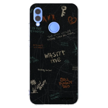Picasee átlátszó szilikon tok az alábbi mobiltelefonokra Honor 10 Lite - CONFESSION