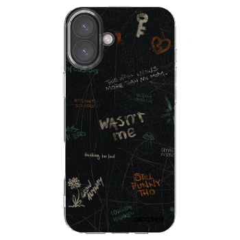 Picasee átlátszó szilikon tok az alábbi mobiltelefonokra Apple iPhone 16 Plus - CONFESSION