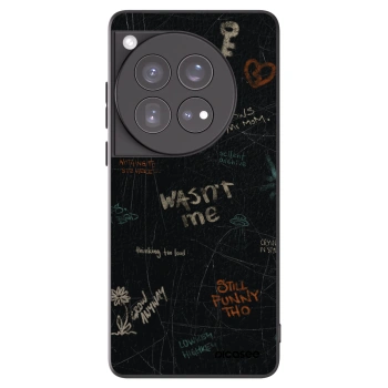 Picasee fekete szilikon tok az alábbi mobiltelefonokra OnePlus 12 5G - CONFESSION