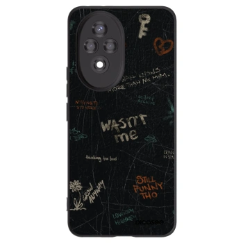 Picasee fekete szilikon tok az alábbi mobiltelefonokra Honor 200 Pro 5G - CONFESSION