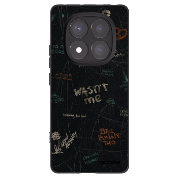 Picasee fekete szilikon tok az alábbi mobiltelefonokra Xiaomi Redmi Note 14 Pro 5G - CONFESSION