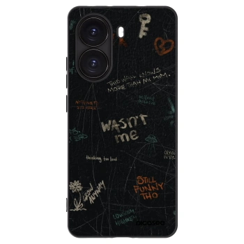 Picasee fekete szilikon tok az alábbi mobiltelefonokra Xiaomi Poco X7 Pro 5G - CONFESSION