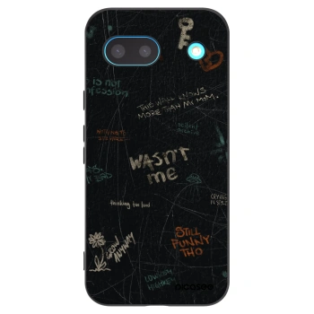 Picasee fekete szilikon tok az alábbi mobiltelefonokra Google Pixel 8a - CONFESSION