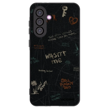 Picasee fekete szilikon tok az alábbi mobiltelefonokra Samsung Galaxy A56 5G A566B - CONFESSION