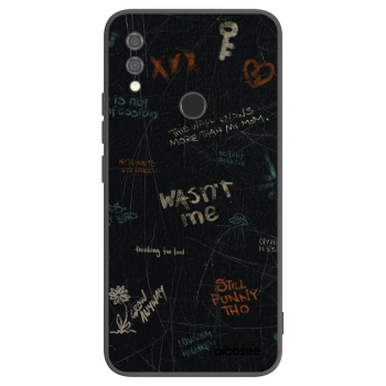 Picasee fekete szilikon tok az alábbi mobiltelefonokra Xiaomi Redmi Note 7 - CONFESSION