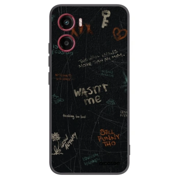 Picasee fekete szilikon tok az alábbi mobiltelefonokra Motorola Moto G05 - CONFESSION