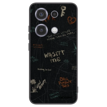 Picasee fekete szilikon tok az alábbi mobiltelefonokra Xiaomi Redmi Note 14S - CONFESSION