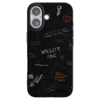 Picasee fekete szilikon tok az alábbi mobiltelefonokra Apple iPhone 17 - CONFESSION