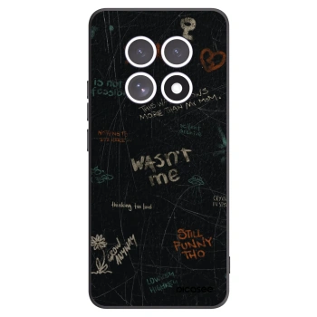 Picasee fekete szilikon tok az alábbi mobiltelefonokra Xiaomi Redmi Note 15 - CONFESSION