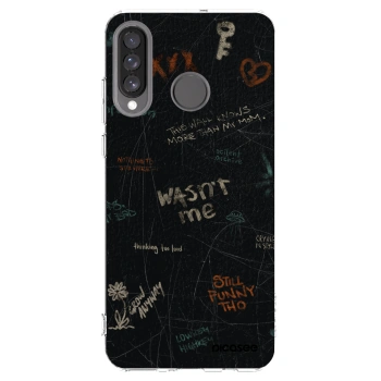 Picasee átlátszó szilikon tok az alábbi mobiltelefonokra Huawei P30 Lite - CONFESSION