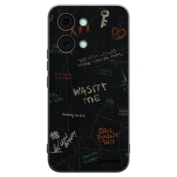 Picasee fekete szilikon tok az alábbi mobiltelefonokra Xiaomi Poco X8 Pro Max - CONFESSION