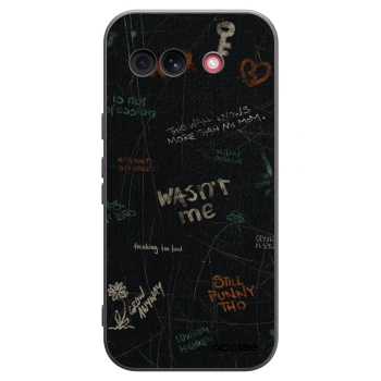 Picasee fekete szilikon tok az alábbi mobiltelefonokra Google Pixel 10a - CONFESSION