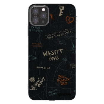 Picasee átlátszó szilikon tok az alábbi mobiltelefonokra Apple iPhone 11 Pro Max - CONFESSION