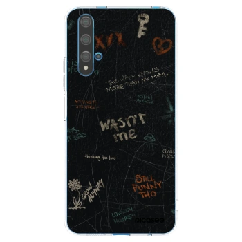Picasee átlátszó szilikon tok az alábbi mobiltelefonokra Huawei Nova 5T - CONFESSION