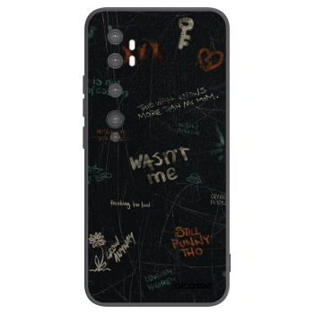 Picasee fekete szilikon tok az alábbi mobiltelefonokra Xiaomi Mi Note 10 (Pro) - CONFESSION