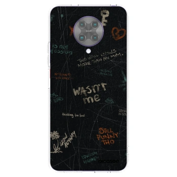 Picasee átlátszó szilikon tok az alábbi mobiltelefonokra Xiaomi Poco F2 Pro - CONFESSION