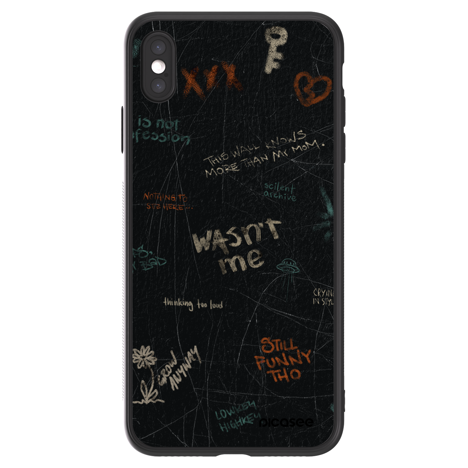 Picasee ULTIMATE CASE Apple iPhone XS Max - készülékre - CONFESSION