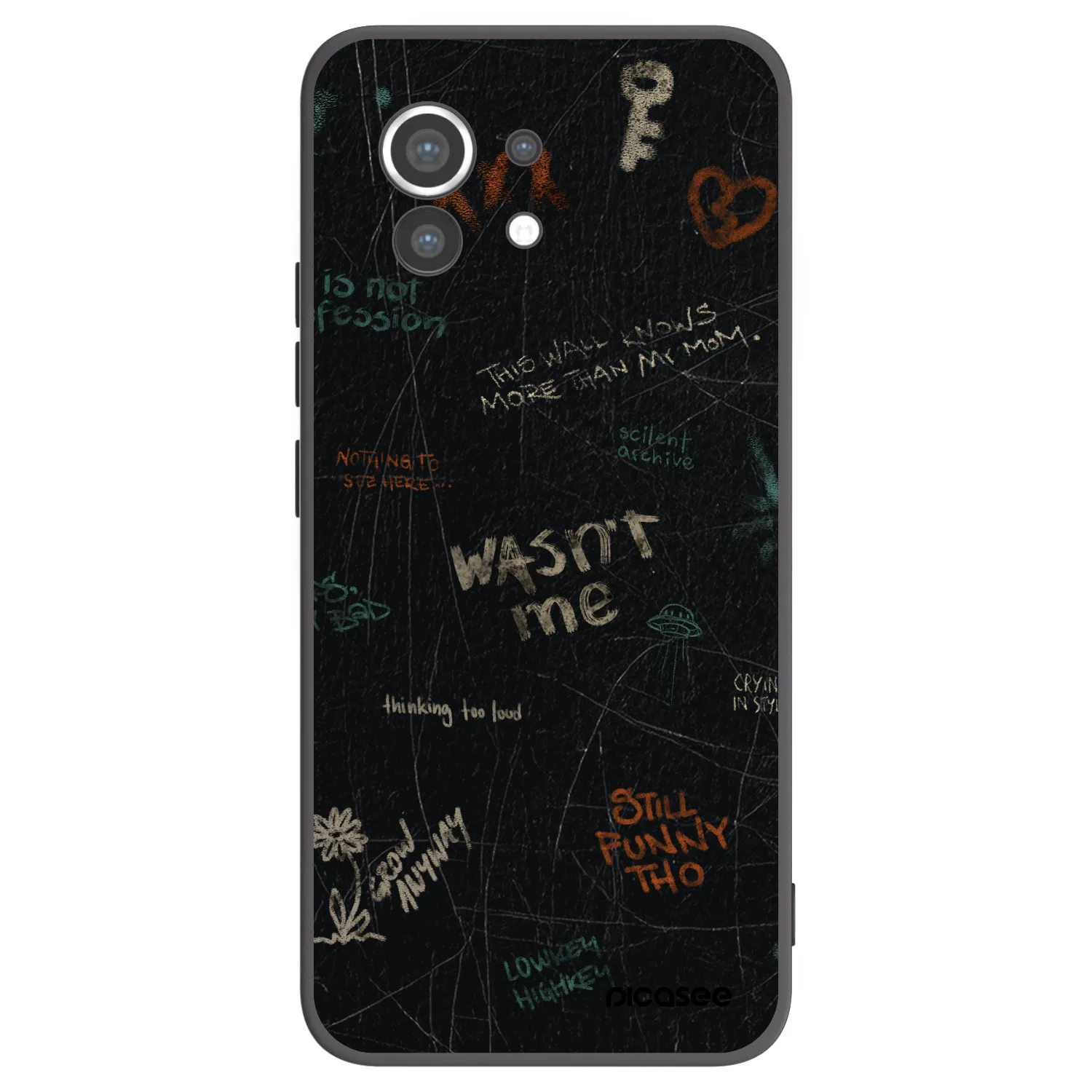 Picasee fekete szilikon tok az alábbi mobiltelefonokra Xiaomi Mi 11 - CONFESSION