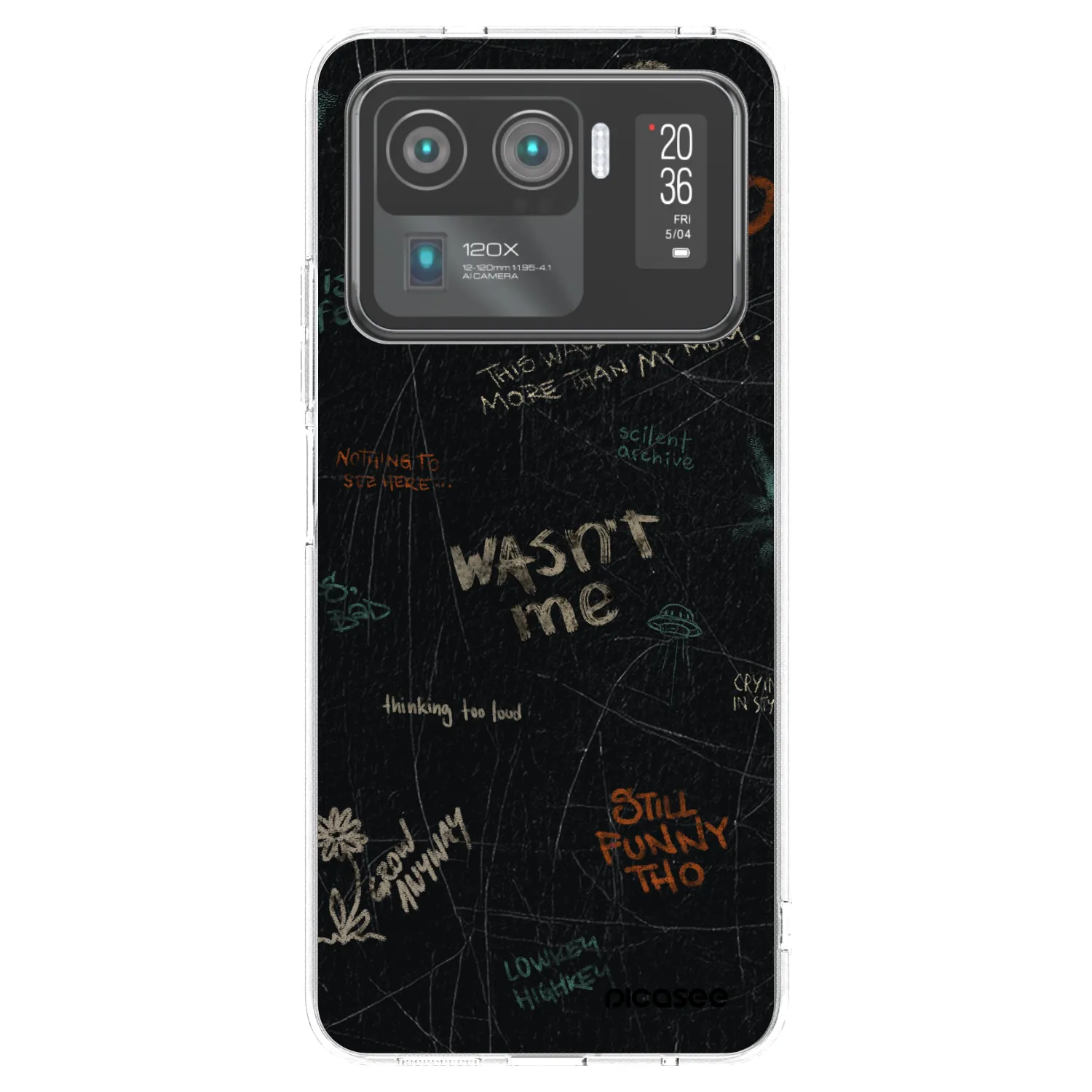 Picasee átlátszó szilikon tok az alábbi mobiltelefonokra Xiaomi Mi 11 Ultra - CONFESSION