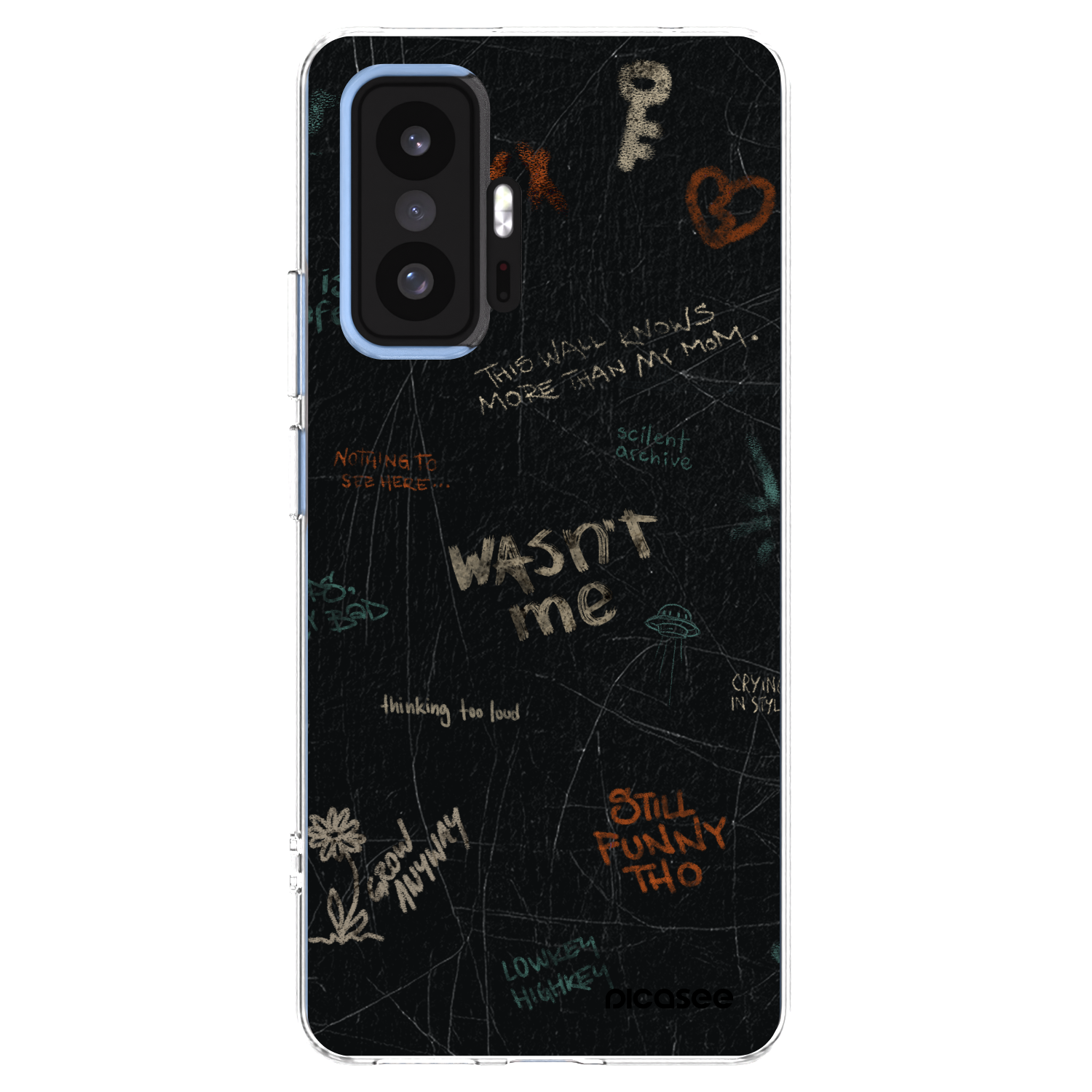 Picasee átlátszó szilikon tok az alábbi mobiltelefonokra Xiaomi 11T Pro - CONFESSION