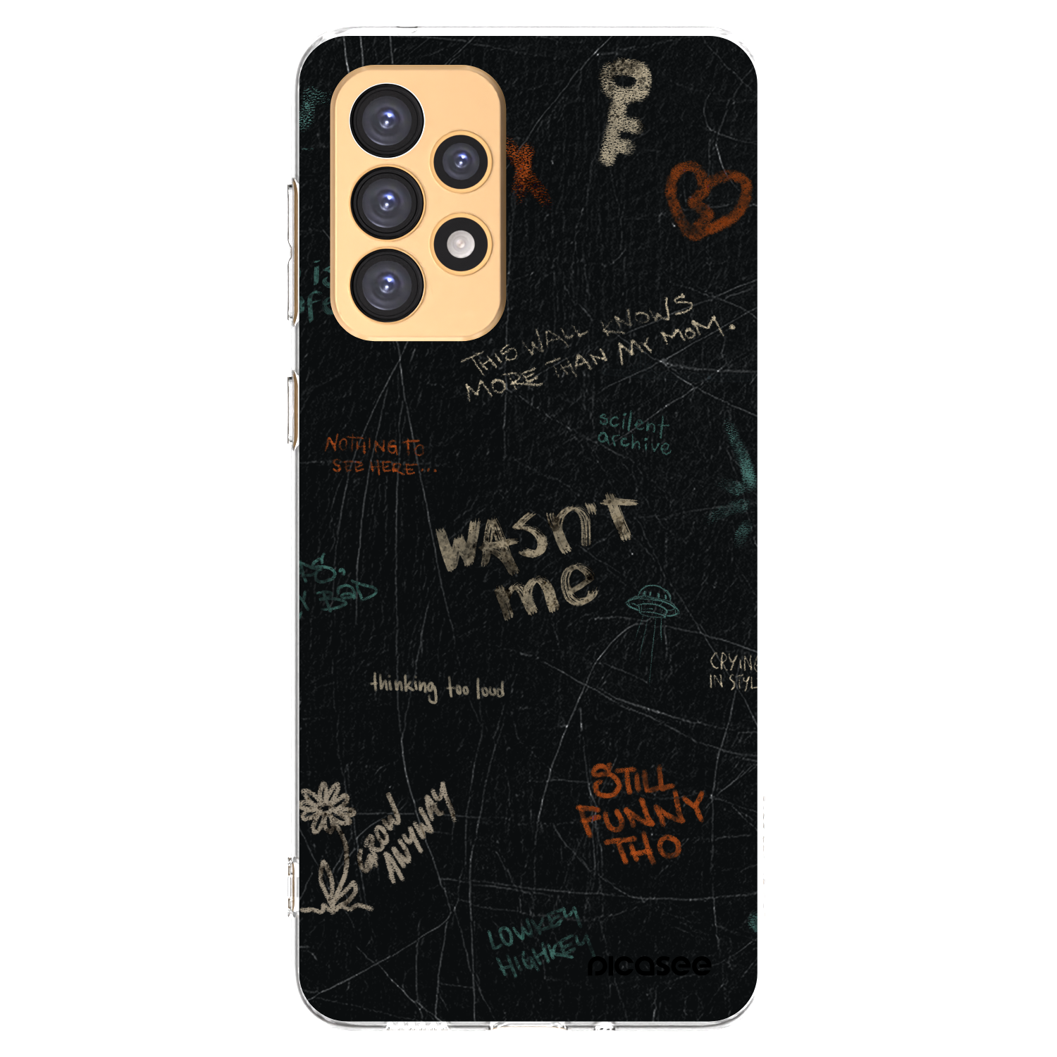 Picasee átlátszó szilikon tok az alábbi mobiltelefonokra Samsung Galaxy A33 5G A336 - CONFESSION