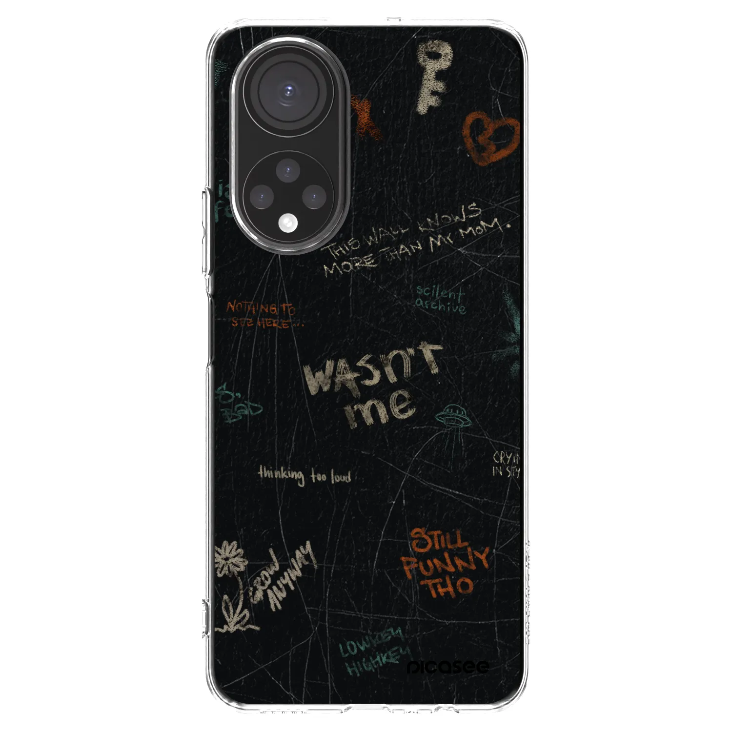 Picasee átlátszó szilikon tok az alábbi mobiltelefonokra Honor X7 - CONFESSION