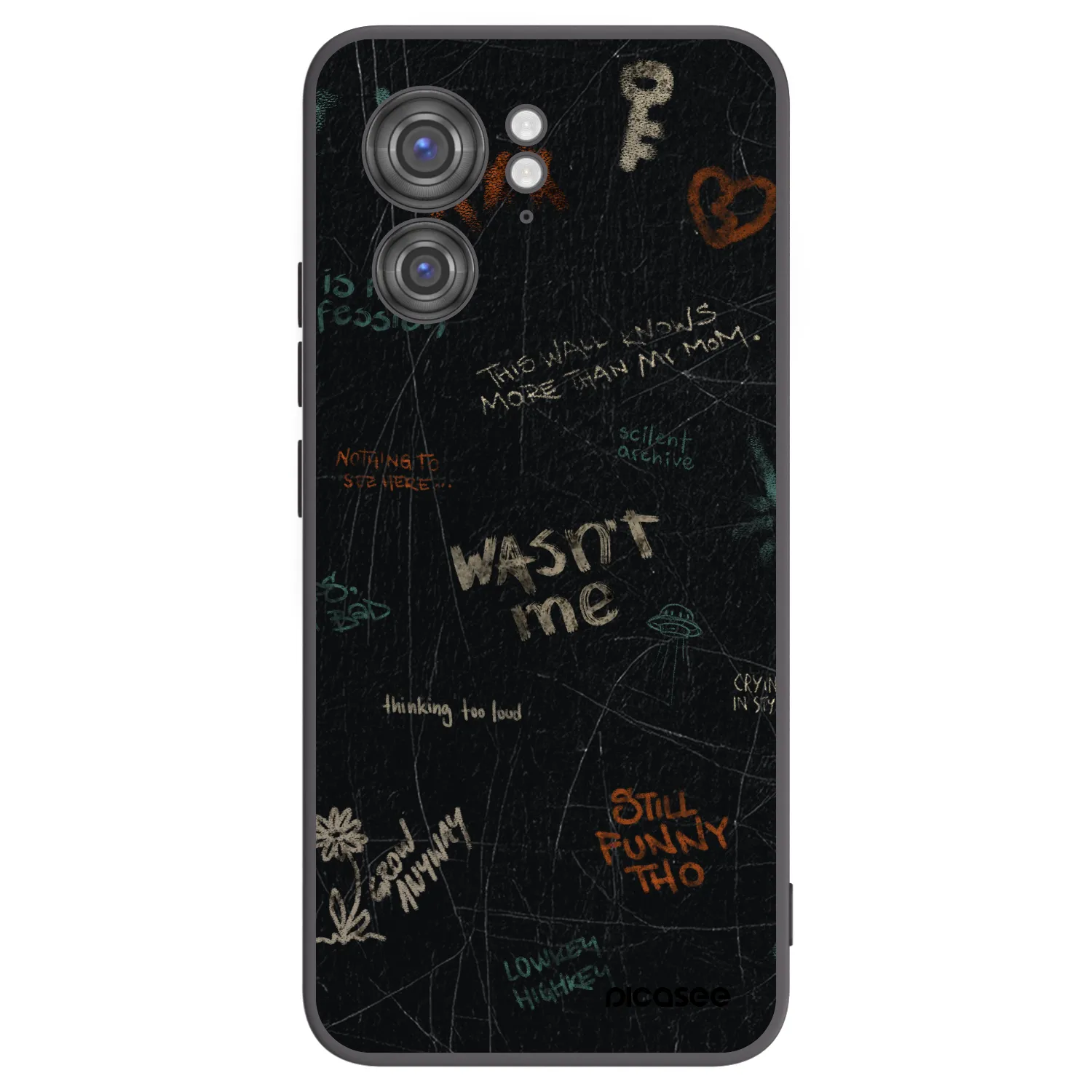 Picasee fekete szilikon tok az alábbi mobiltelefonokra Motorola Edge 40 - CONFESSION