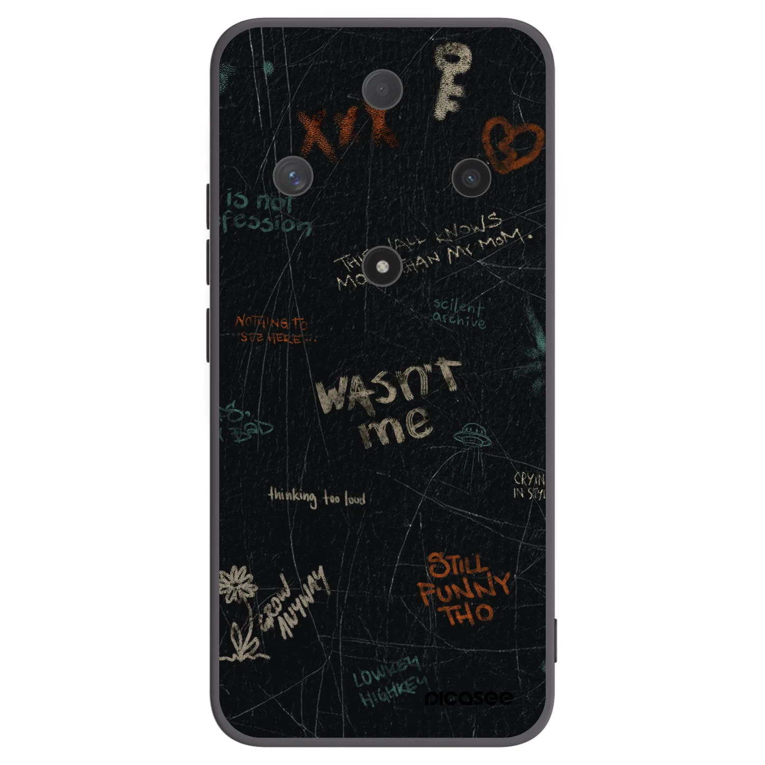 Picasee fekete szilikon tok az alábbi mobiltelefonokra Honor Magic6 Lite 5G - CONFESSION