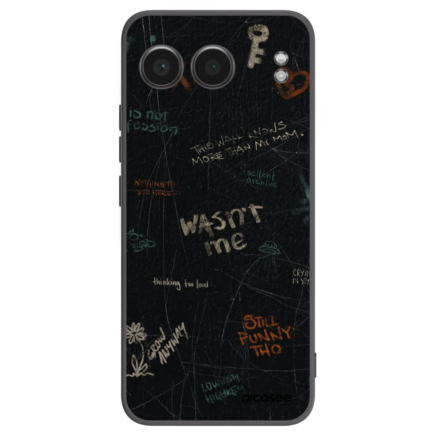 Picasee fekete szilikon tok az alábbi mobiltelefonokra OnePlus Nord 4 - CONFESSION