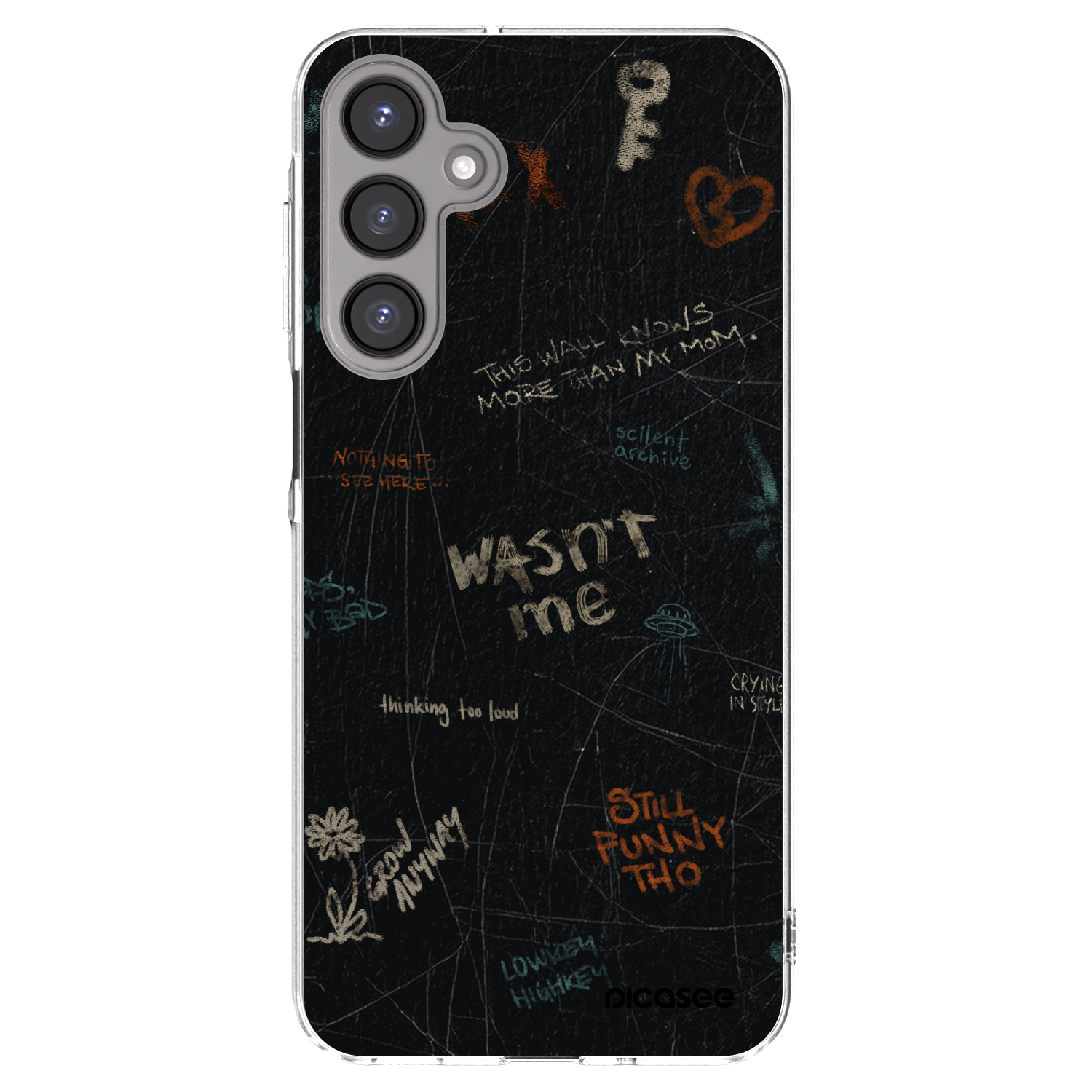Picasee átlátszó szilikon tok az alábbi mobiltelefonokra Samsung Galaxy A16 5G - CONFESSION