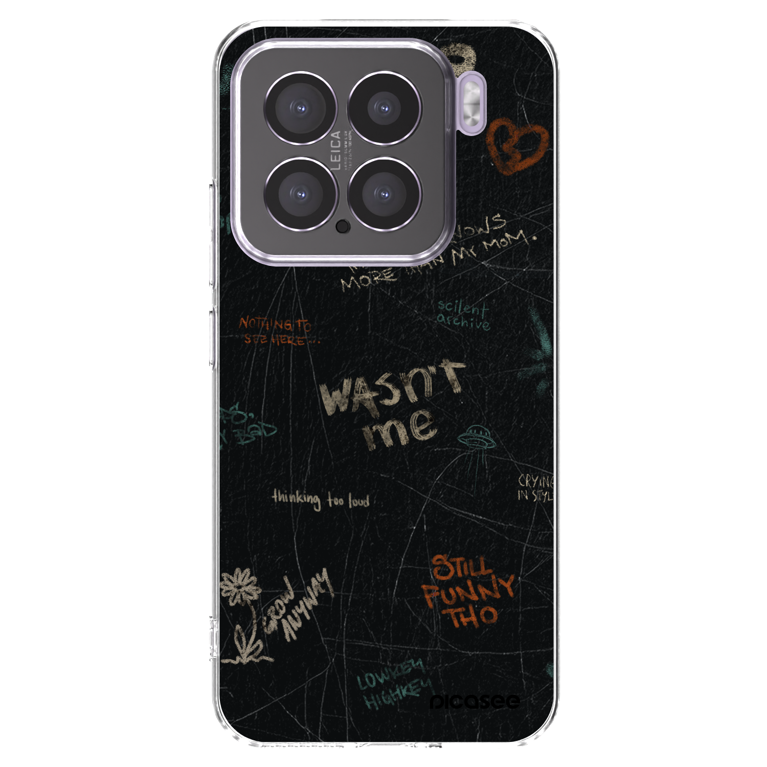 Picasee átlátszó szilikon tok az alábbi mobiltelefonokra Xiaomi 15 - CONFESSION