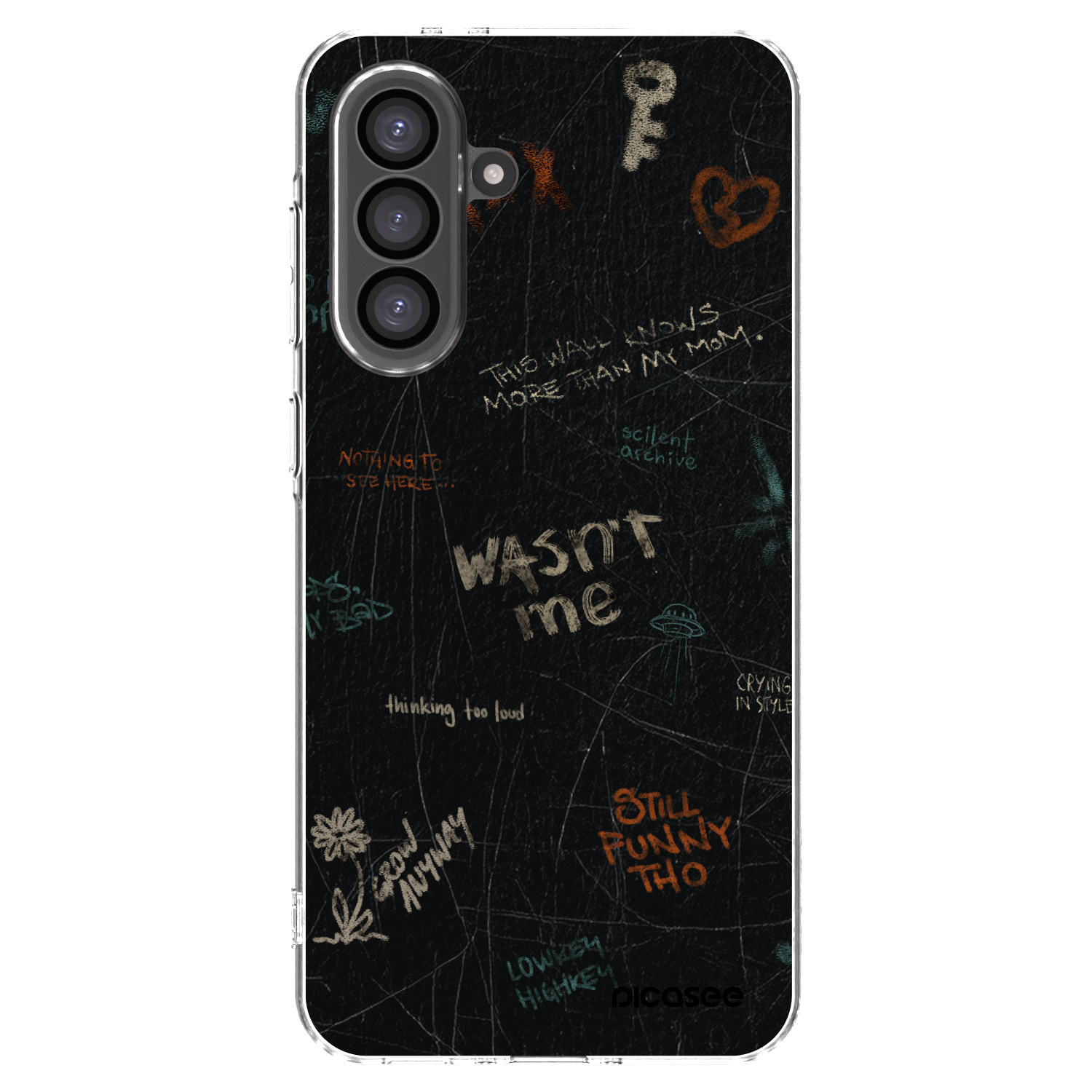 Picasee átlátszó szilikon tok az alábbi mobiltelefonokra Samsung Galaxy A36 5G - CONFESSION