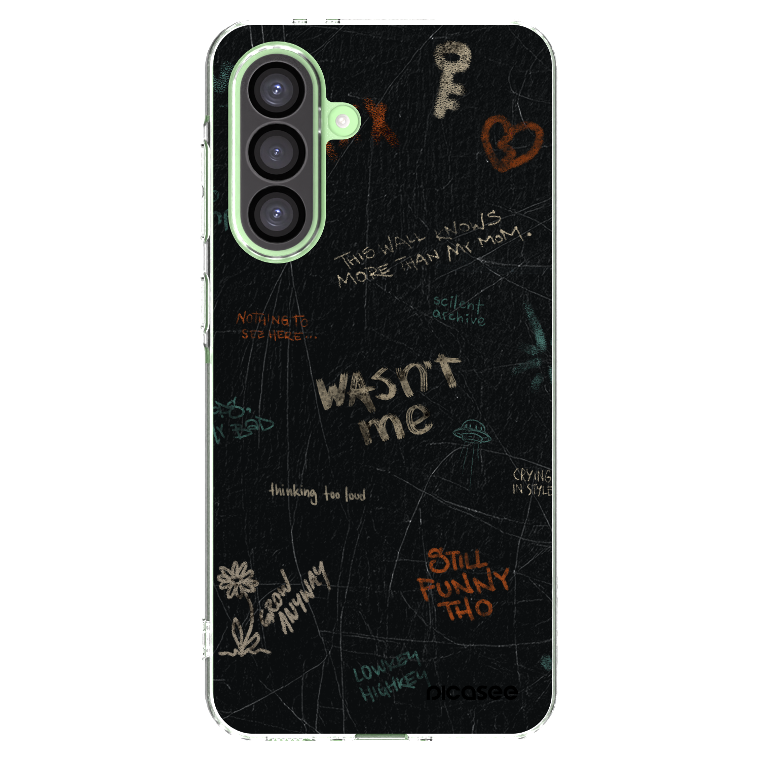 Picasee átlátszó szilikon tok az alábbi mobiltelefonokra Samsung Galaxy A26 5G A266B - CONFESSION