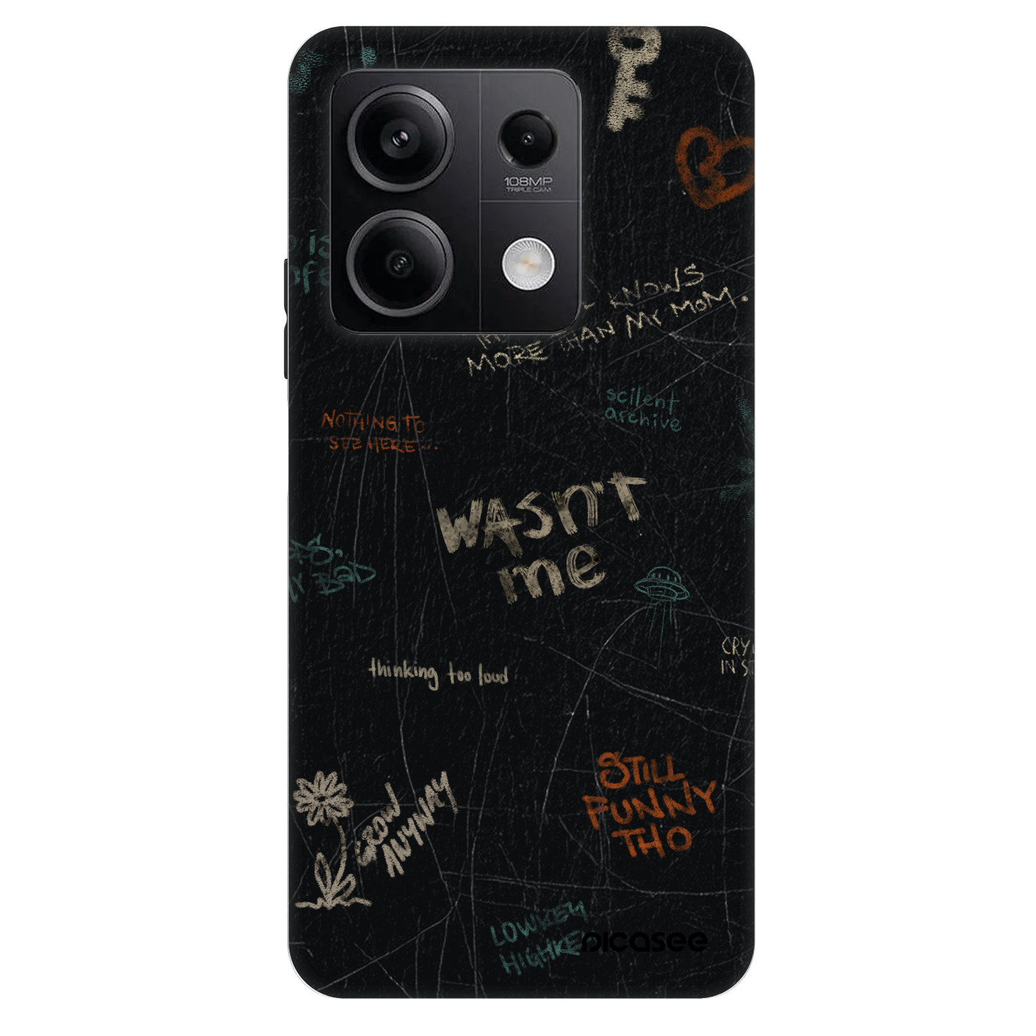 Picasee Fashion Case Xiaomi Redmi Note 13 5G - CONFESSION