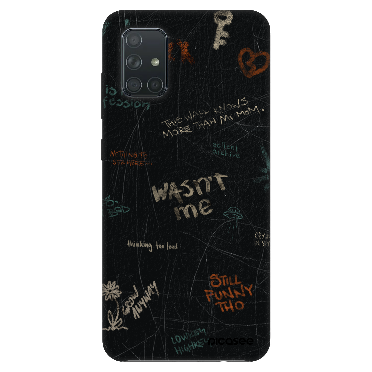 Picasee Fashion Case Samsung Galaxy A71 A715F - CONFESSION
