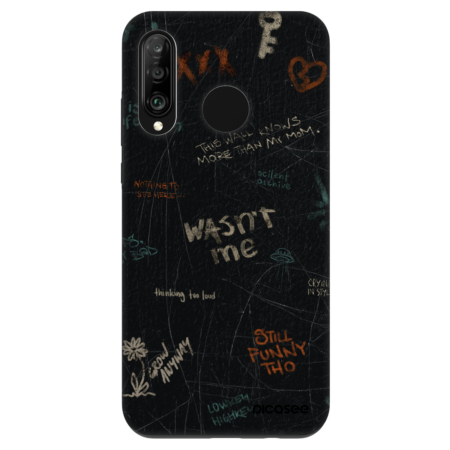 Picasee Fashion Case Huawei P30 Lite - CONFESSION