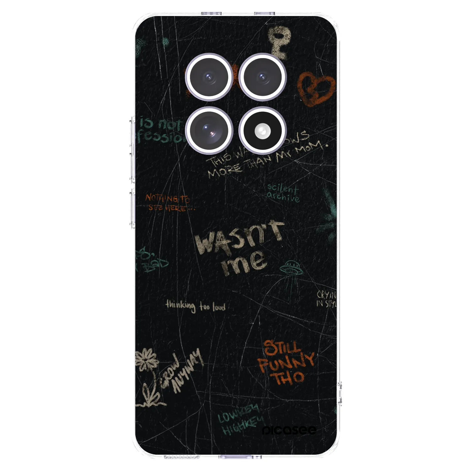 Picasee átlátszó szilikon tok az alábbi mobiltelefonokra Xiaomi Redmi Note 15 - CONFESSION