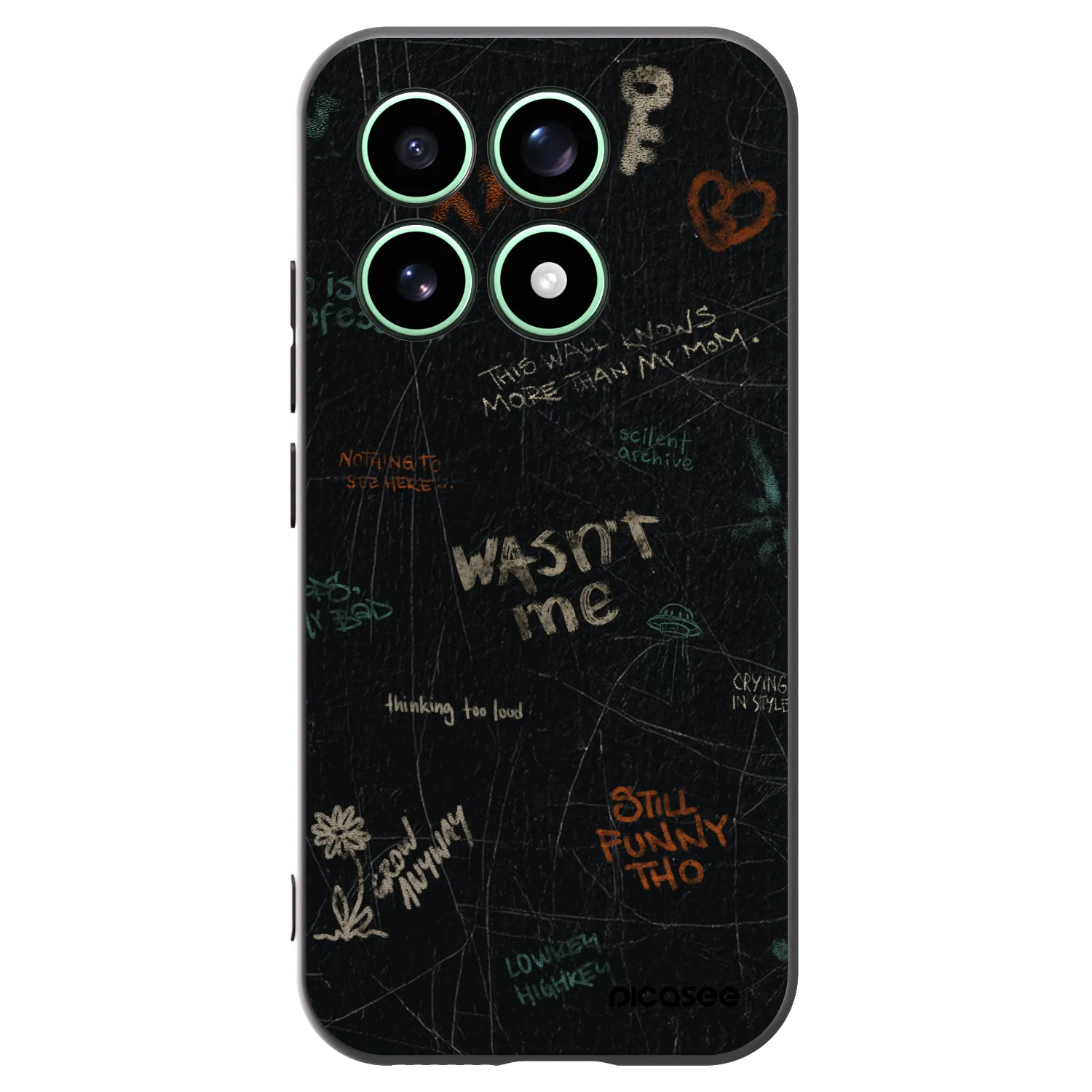 Picasee fekete szilikon tok az alábbi mobiltelefonokra Xiaomi 17 - CONFESSION