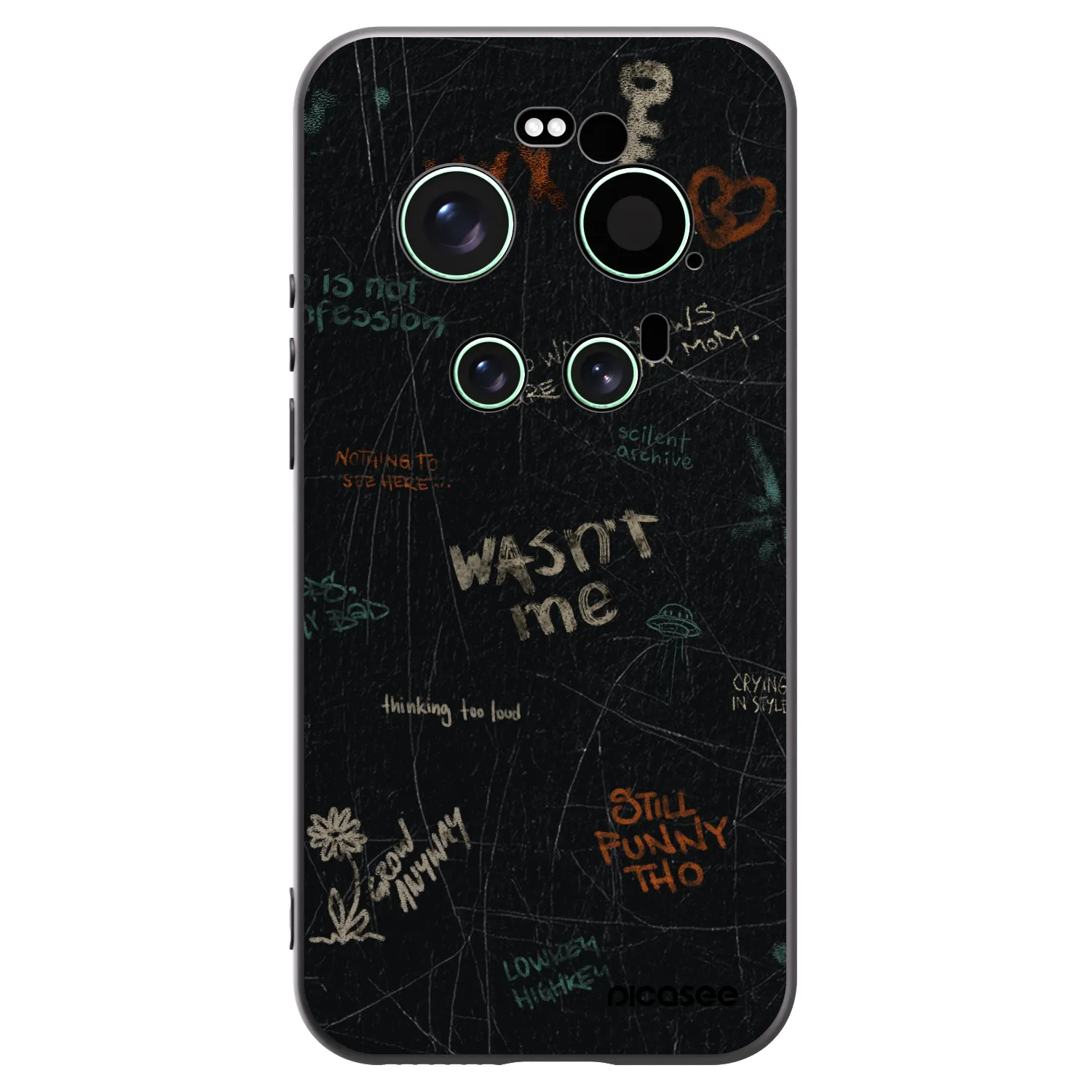 Picasee fekete szilikon tok az alábbi mobiltelefonokra Xiaomi 17 Ultra - CONFESSION