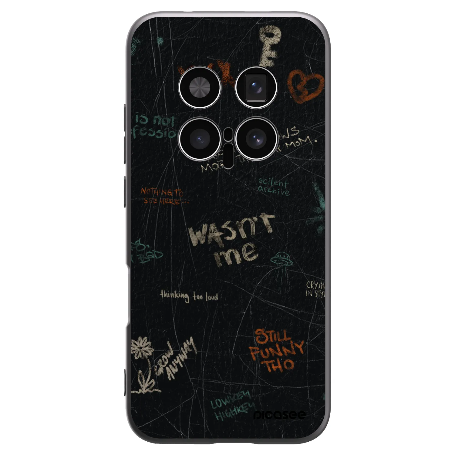 Picasee fekete szilikon tok az alábbi mobiltelefonokra Honor Magic8 Pro 5G - CONFESSION