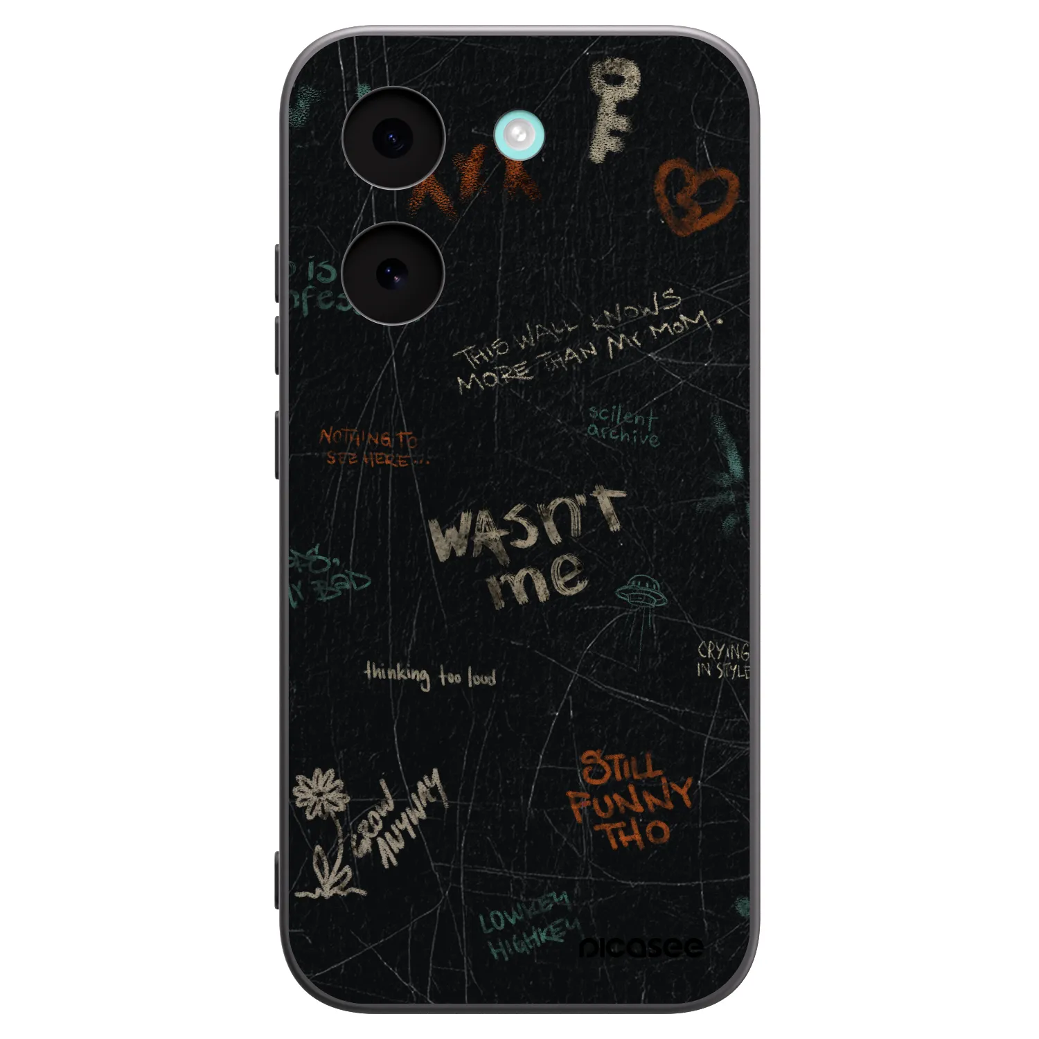 Picasee fekete szilikon tok az alábbi mobiltelefonokra Xiaomi Poco X8 Pro - CONFESSION